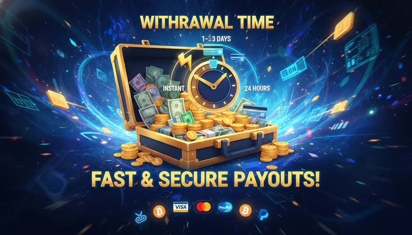 Casushi casino withdrawal time